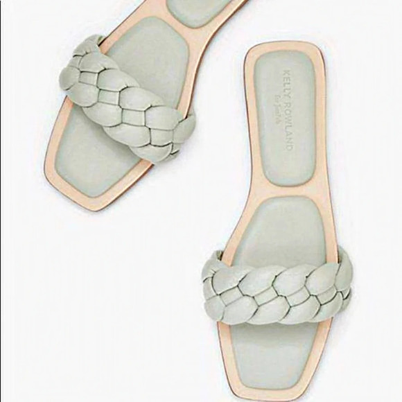 Kelly Rowland For Justfab Persephone‎ Braided Sandal Size 6 - Picture 4 of 7